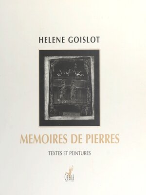 cover image of Mémoires de pierres